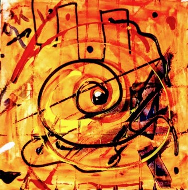 Painting titled "Inner Change" by Georg Kiehn, Original Artwork, Acrylic