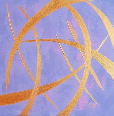 Peinture intitulée "Peinture énergétique" par Nathalie Jaulin, Œuvre d'art originale