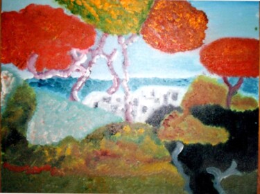 Peinture intitulée "Impressionisme 4" par Paul-Éric Langevin, Œuvre d'art originale, Huile