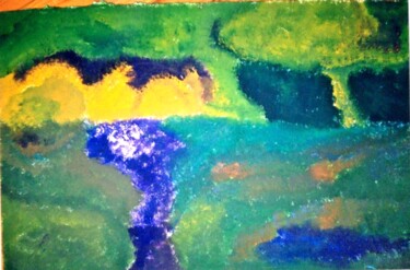 Peinture intitulée "Impressionisme 5" par Paul-Éric Langevin, Œuvre d'art originale, Huile