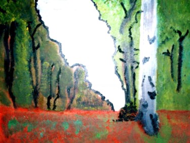 Peinture intitulée "Impressionisme 6" par Paul-Éric Langevin, Œuvre d'art originale, Huile