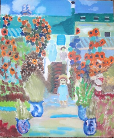 Peinture intitulée "Impressionisme 8" par Paul-Éric Langevin, Œuvre d'art originale, Huile