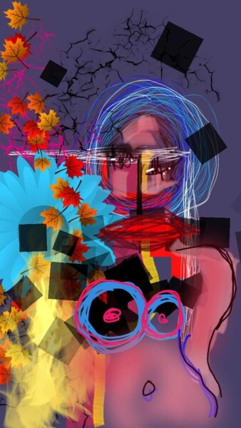 Digital Arts titled "Printanier..." by Jacky Patin, Original Artwork