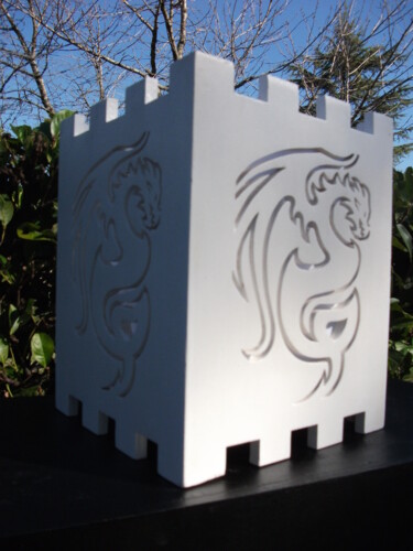 Design titled "Lampe Dragon 2" by Bois-Grisel, Original Artwork, Luminaire