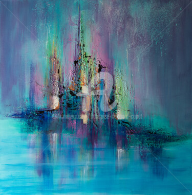 Peinture intitulée "Féérive" par Françoise Dugourd-Caput, Œuvre d'art originale, Acrylique