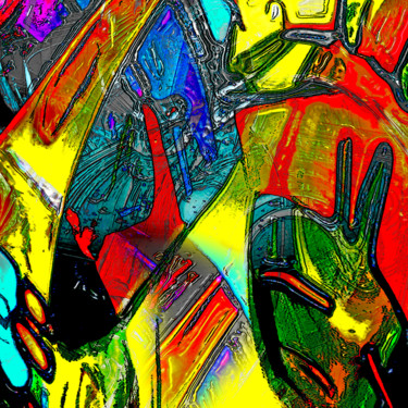 Arts numériques intitulée "Anubis.jpg" par Pascal Moulin, Œuvre d'art originale, Travail numérique 2D