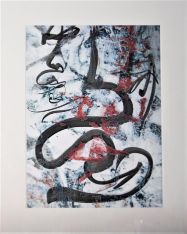 Thématique 1 Pintura titulada "Thématique 1" por Isabelle Delteil Mc Williams, Obra de arte original, Tinta Montado en Cartulina