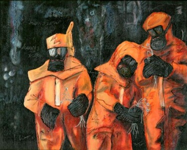 Painting titled "awbless" by Anthony R A Barron, Original Artwork