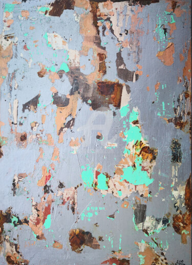 Painting titled "A Shimmer of Moonli…" by Sio Montera, Original Artwork, Acrylic