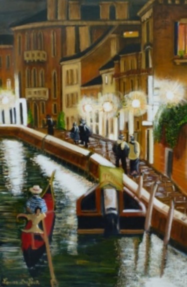 Peinture intitulée "B58- Rio de San Tra…" par Lucien Dufour, Œuvre d'art originale, Huile