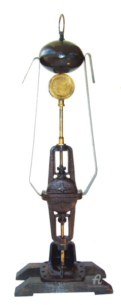 Sculpture intitulée "la marchande" par Goodÿ, Œuvre d'art originale