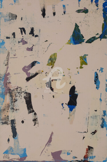 Painting titled "Inward Thoughts IV" by Sio Montera, Original Artwork, Acrylic