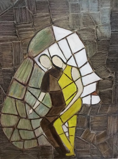 「FREEDOM OF THOUGHT」というタイトルの絵画 Nilda Rawによって, オリジナルのアートワーク, オイル