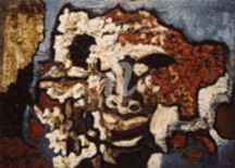 Peinture intitulée "Visage du monde" par Armand Pascal Aniambossou, Œuvre d'art originale