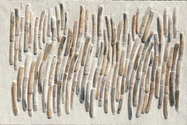 Collages titled "ABstrAction1" by Koki, Original Artwork, Collages