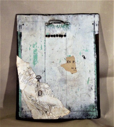 Sculpture intitulée "PETIT VOLET" par Servin, Œuvre d'art originale, Bois