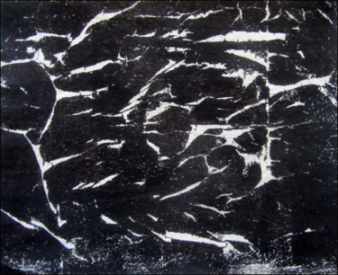 印花与版画 标题为“MONOTYPE NOIR PAPIE…” 由Alain Lamy, 原创艺术品, 蒙纳