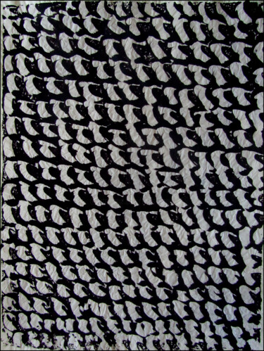 印花与版画 标题为“MONOTYPE NOIR PAPIE…” 由Alain Lamy, 原创艺术品, 蒙纳