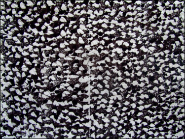 印花与版画 标题为“MONOTYPE NOIR PAPIE…” 由Alain Lamy, 原创艺术品, 蒙纳