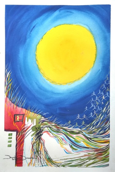 Painting titled "img-20190222-094511…" by Frank Jooste, Original Artwork, Watercolor