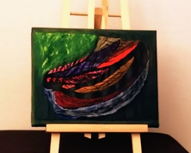 Peinture intitulée "Multidirectionnelle…" par Claudia Marie Eugénie (Cocoâlô), Œuvre d'art originale, Acrylique Monté sur Au…