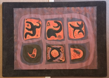 Peinture intitulée "Sortie de la tempête" par Claudia Marie Eugénie (Cocoâlô), Œuvre d'art originale, Acrylique Monté sur Ca…
