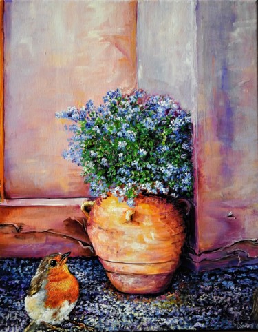 l'oiseau et le pot