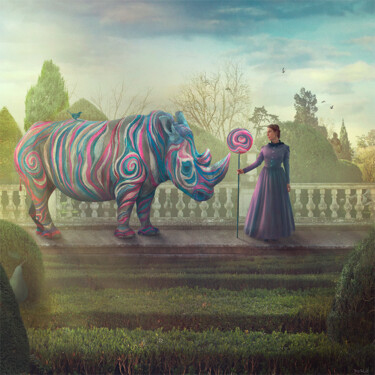 Photography titled "Over the Rainbow, 5…" by Nikolina Petolas, Original Artwork, Digital Collage