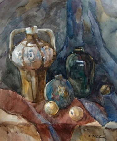 Nature morte aux pots