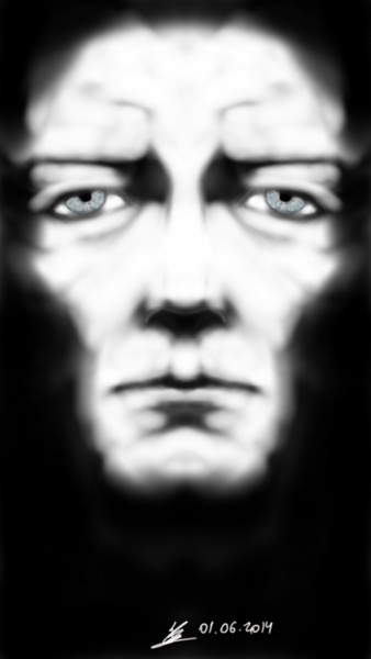 数字艺术 标题为“Chronos - Zeitgeist” 由Kakha Kolkhi, 原创艺术品, 数字油画