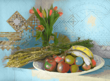 Arte digitale intitolato "still life" da Silvia Benfenati, Opera d'arte originale, Pittura digitale