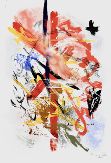 Composition Abstraction Lyrique : La plus belle