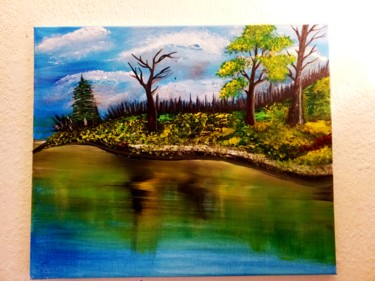 Mon nouveau tableau de paysage