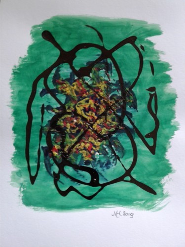 Schilderij getiteld "20190331-123001.jpg" door Marianne Huizinga, Origineel Kunstwerk