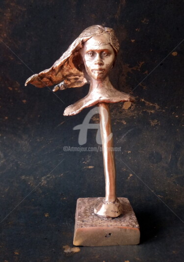 Sculpture intitulée "wild-wind.jpg" par Alain Ravaut, Œuvre d'art originale, Métaux