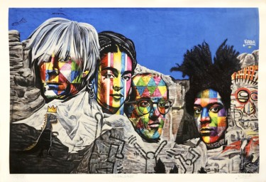 Printmaking titled "Igualdade" by Kobra, Original Artwork, Digital Print