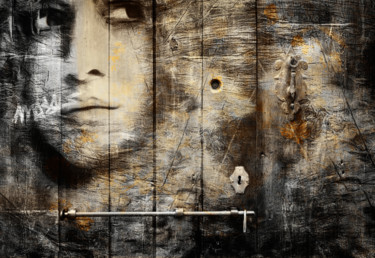 Photography titled "Le regard fugitif" by Sol Marrades, Original Artwork