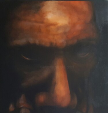 Peinture intitulée "monstre" par Philippe Picard, Œuvre d'art originale, Huile