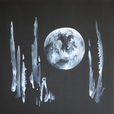 Peinture intitulée "Simples rencontres…" par Clau Redier-Clément, Œuvre d'art originale, Acrylique