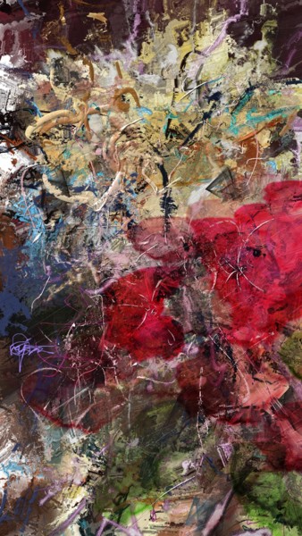 Painting titled "20180204livingflowe…" by Skywalker, Original Artwork