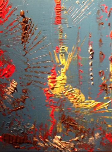 Painting titled "AIGUILLETTES" by Moreau Franck Didier, Original Artwork, Acrylic