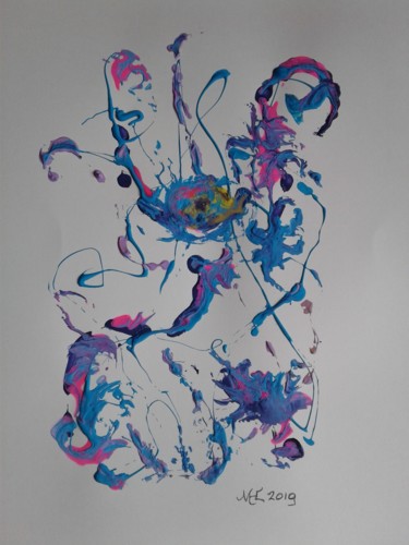 Schilderij getiteld "20190409-105120.jpg" door Marianne Huizinga, Origineel Kunstwerk