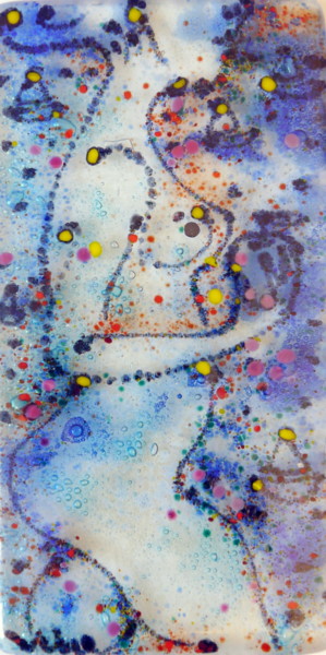 雕塑 标题为“Walking figures 1” 由Oksana Veber, 原创艺术品, 玻璃