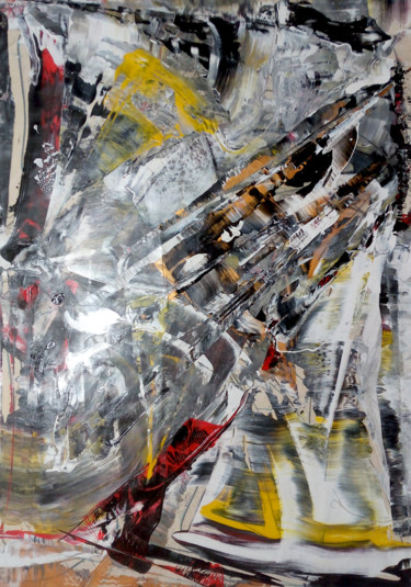 Painting titled "Speak softly and ca…" by Dmitri Matkovsky, Original Artwork, Acrylic