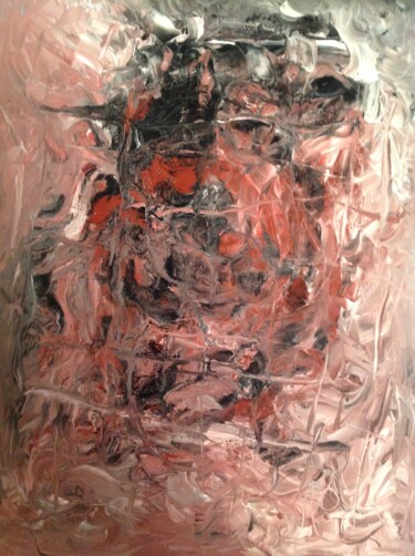 Peinture intitulée "AGITER" par Moreau Franck Didier, Œuvre d'art originale, Huile