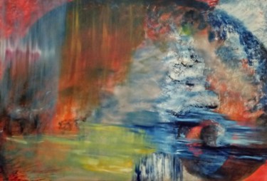 Painting titled "Unfold" by Atignas Art, Original Artwork, Acrylic