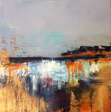 Painting titled "Juste en face" by Isabelle Nativelle, Original Artwork, Acrylic