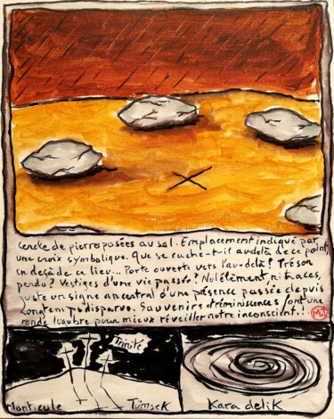 Painting titled "Mon repos..." by T.Montana, Original Artwork, Acrylic
