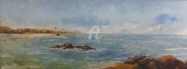 Peinture intitulée "coqueiral.jpg" par Cau Zacharias, Œuvre d'art originale, Huile