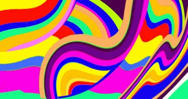 Digital Arts titled "Rain cape of light" by Peter Jalesh, Original Artwork, Digital Painting